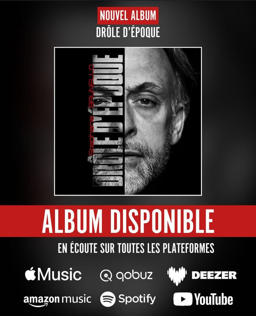 L'album de Stéphane Brunello est disponible maintenant